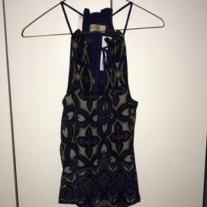 Patterned tank top